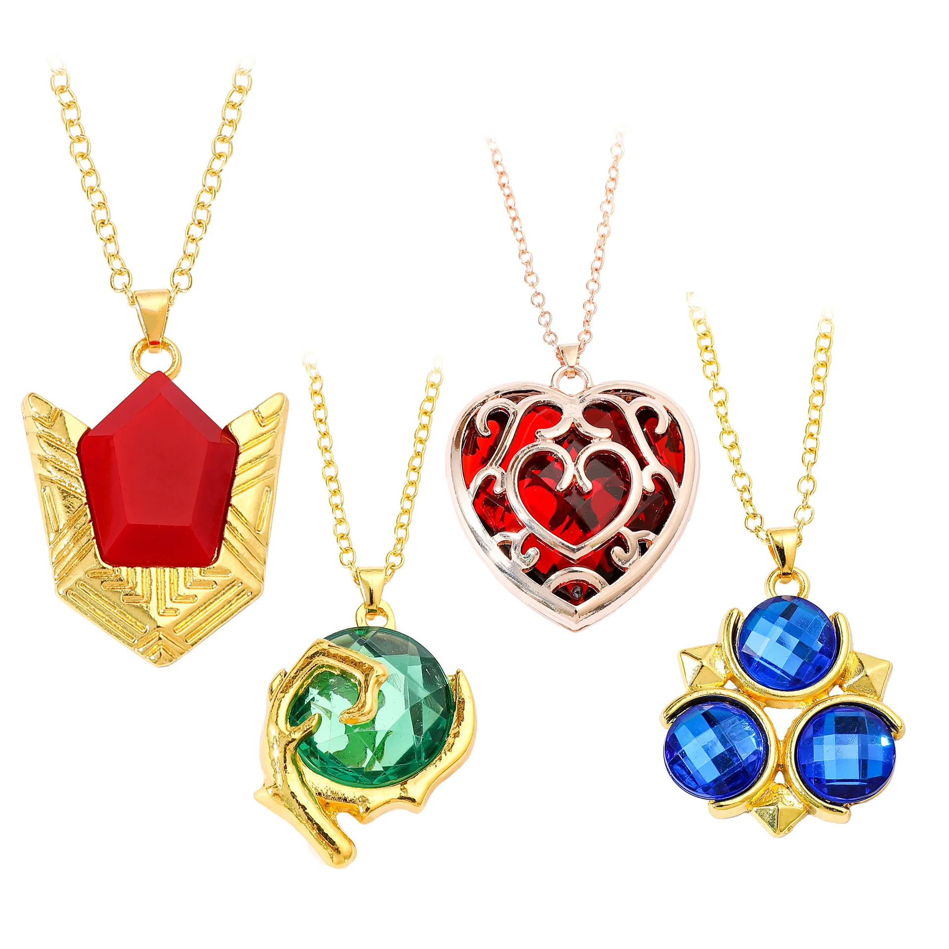 Men'S Fashion Accessories - Kalung Logam Bertema Anime yang Kreatif,