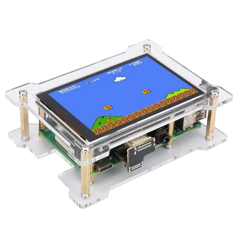 Nieuwe 3.5 Inch Usb Hdmi Lcd Display Capacitieve Touchscreen 480X320 Voor Raspberry Pi 4 Model B 3B + - afbeelding 2