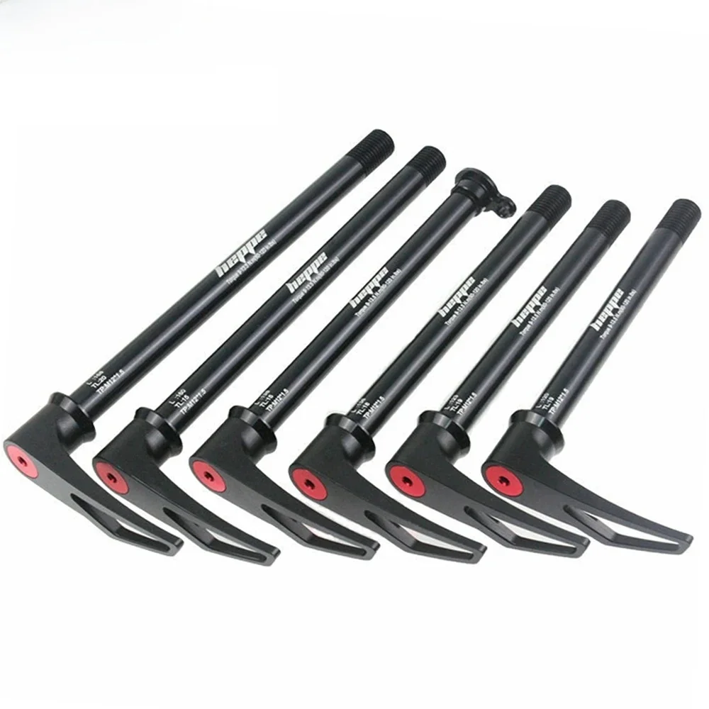 AliExpress heppe HEPPE MTB Road Bike Thru Axle Front Fork Shaft Skewers Rear Hub Thru Axle 12x142/148 12x100/110 Bicycle Axis w/ Quick Release