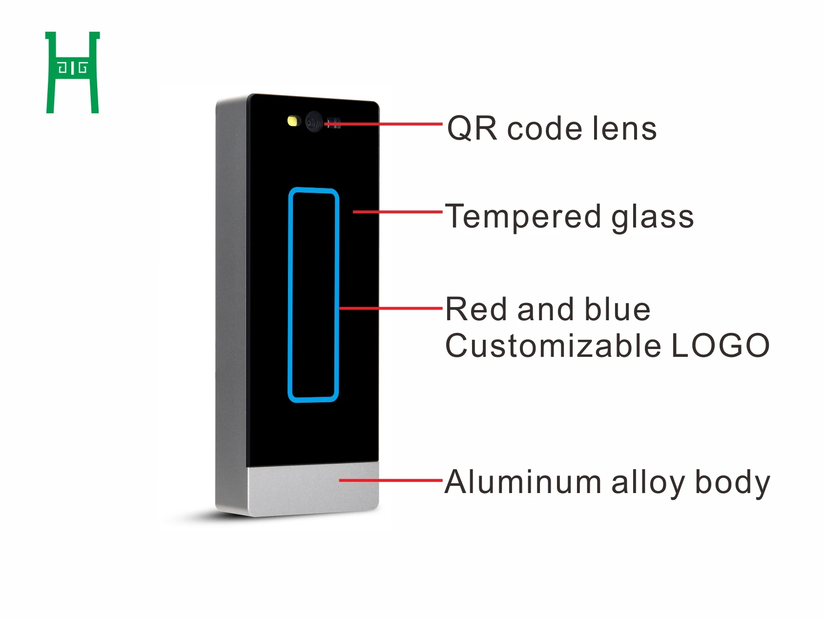 QR-Code,EM,Mifare,NFC,RFID,Card Reader, Can Custom Made HID(Iclass), Access Control，Output RS485/RS232 , Wiegand26/34,  OEM