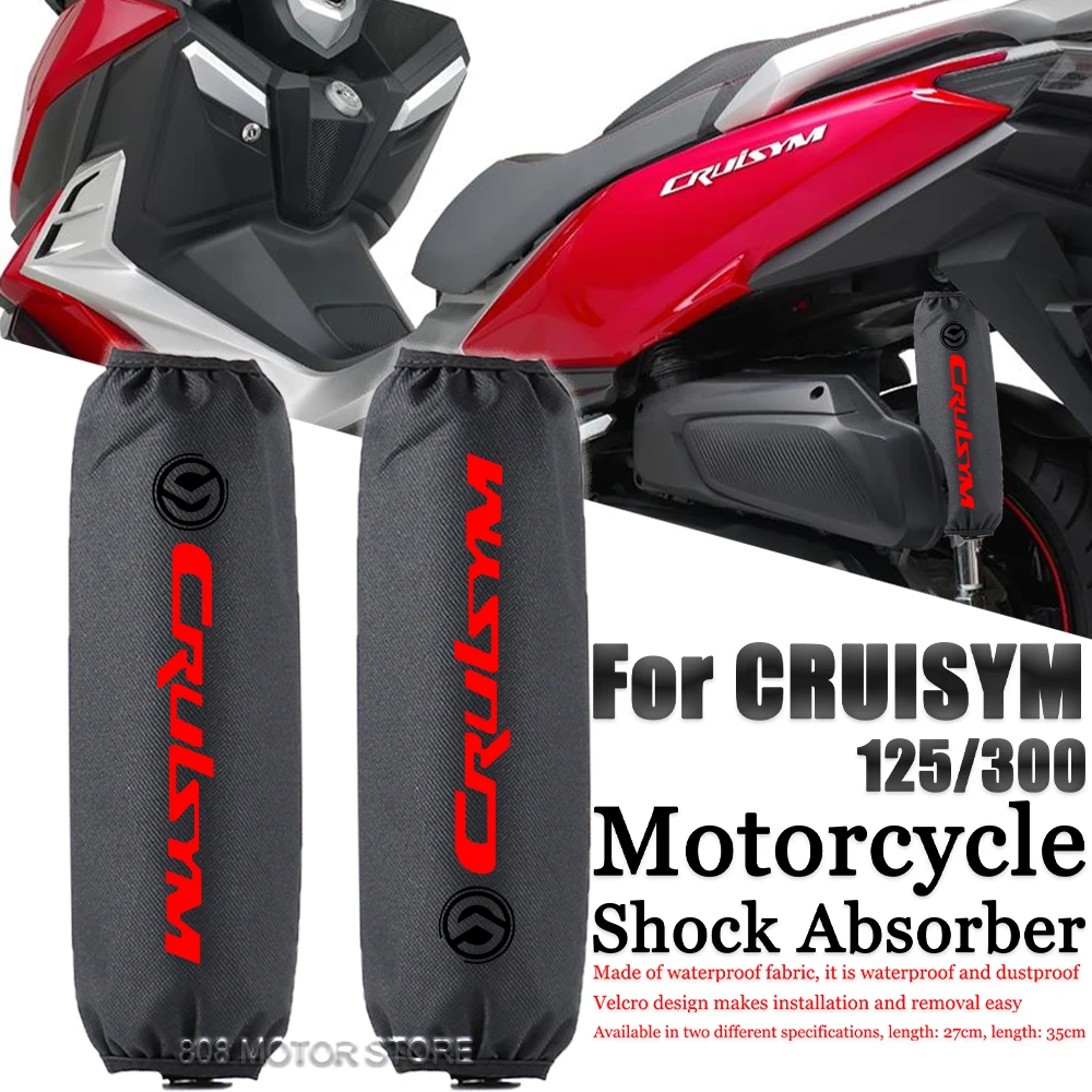 

For Cruisym 125 300 Motorcycle Shock Absorption Cover, Motorcycle Accessories Waterproof And Dustproof Protective Cover