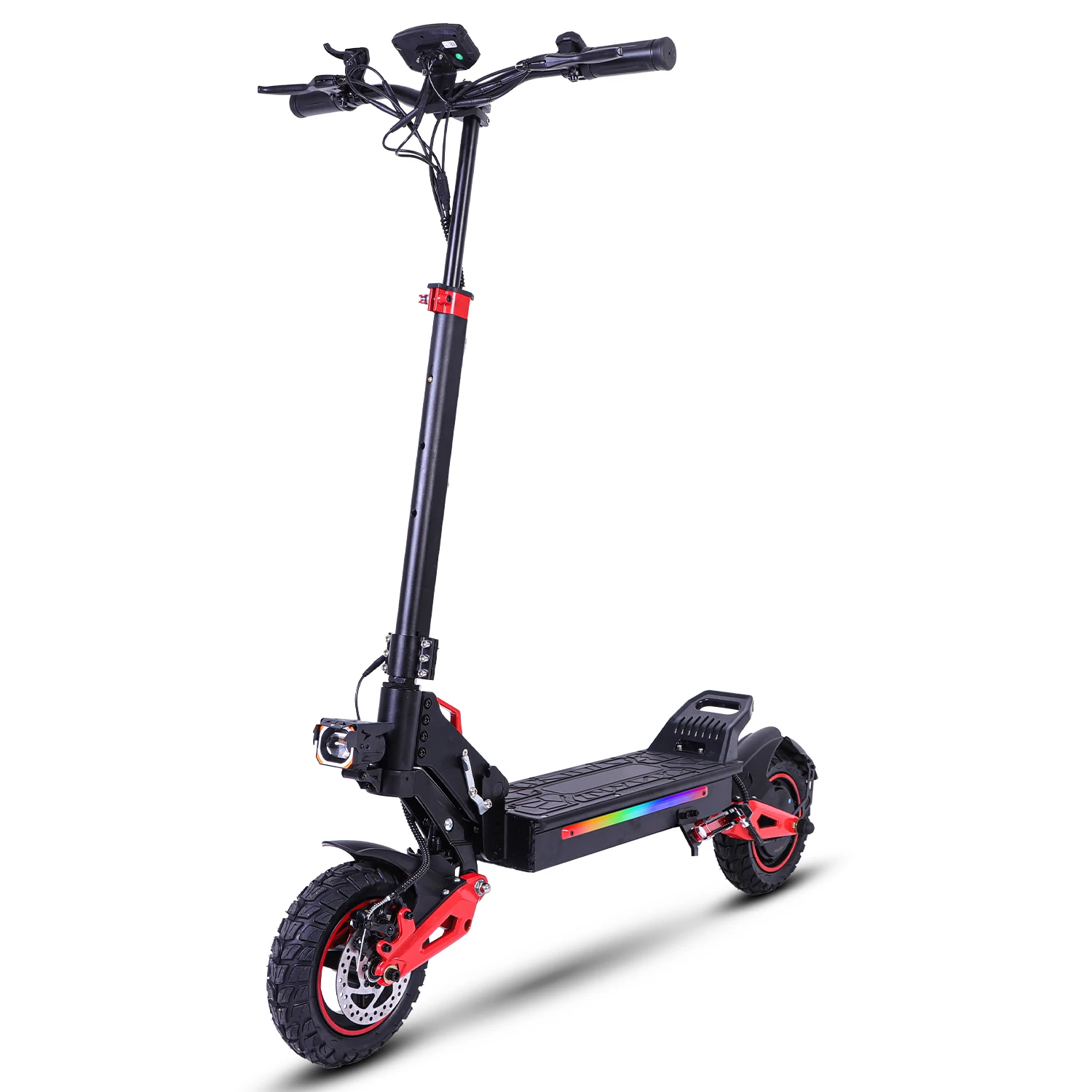 

Электросамокат J15MAX с двигателем 1600 Вт для взрослых, аккумулятор 48В18Ач, максимальная скорость 33 миль/ч, запас хода 37 миль, 10-дюймовые внедорожные шины