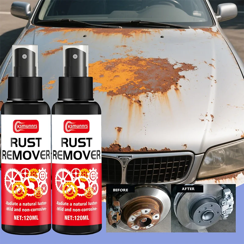 

Спрей для удаления ржавчины автомобиля, уход за колесными дисками, восстанавливает блеск металлик, удаляет желтая ржавчину. Удаление и боли в ободах колеса автомобиля