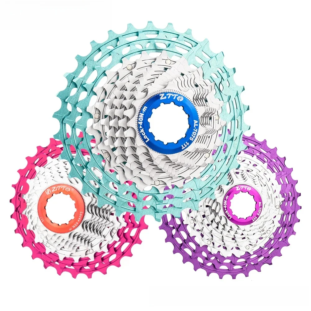 AliExpress ZTTO SLR Gen3 12s Road Bike Cassette New Tooth Shape Super Light Weight Red Purple Blue 11-30 11-34 11-36 K7 12s Spokets HGR