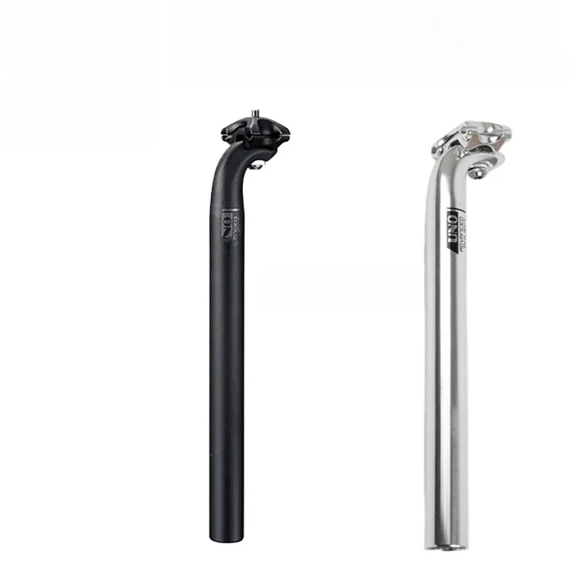 UNO tige de selle de vélo ultralégère 27.2/30.9/31.6*350mm tige de selle de vélo arrière vtt Tube de selle pôle de selle accessoires de vélo
