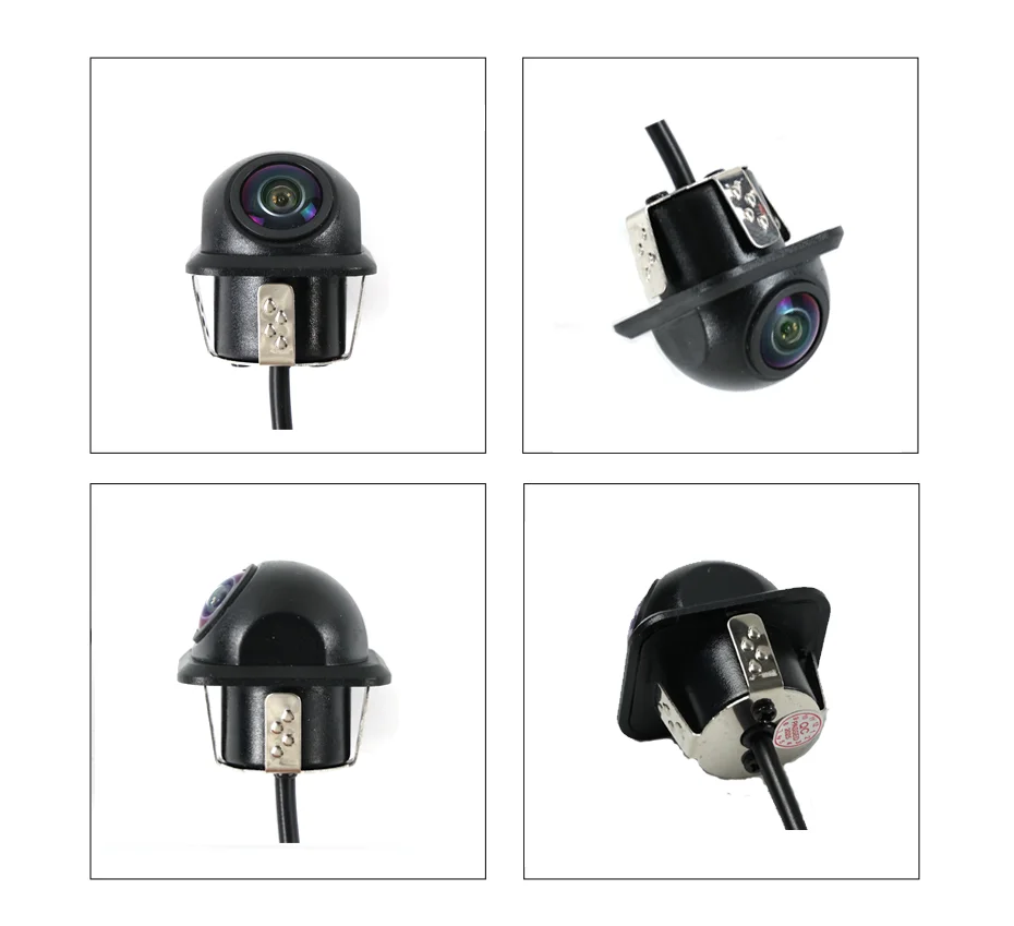 MEKEDE IP68 Waterproof Dustproof Backup Automatic Parking CVBS AHD Night Vision Reversing Car Rear View Camera Fisheye Lens