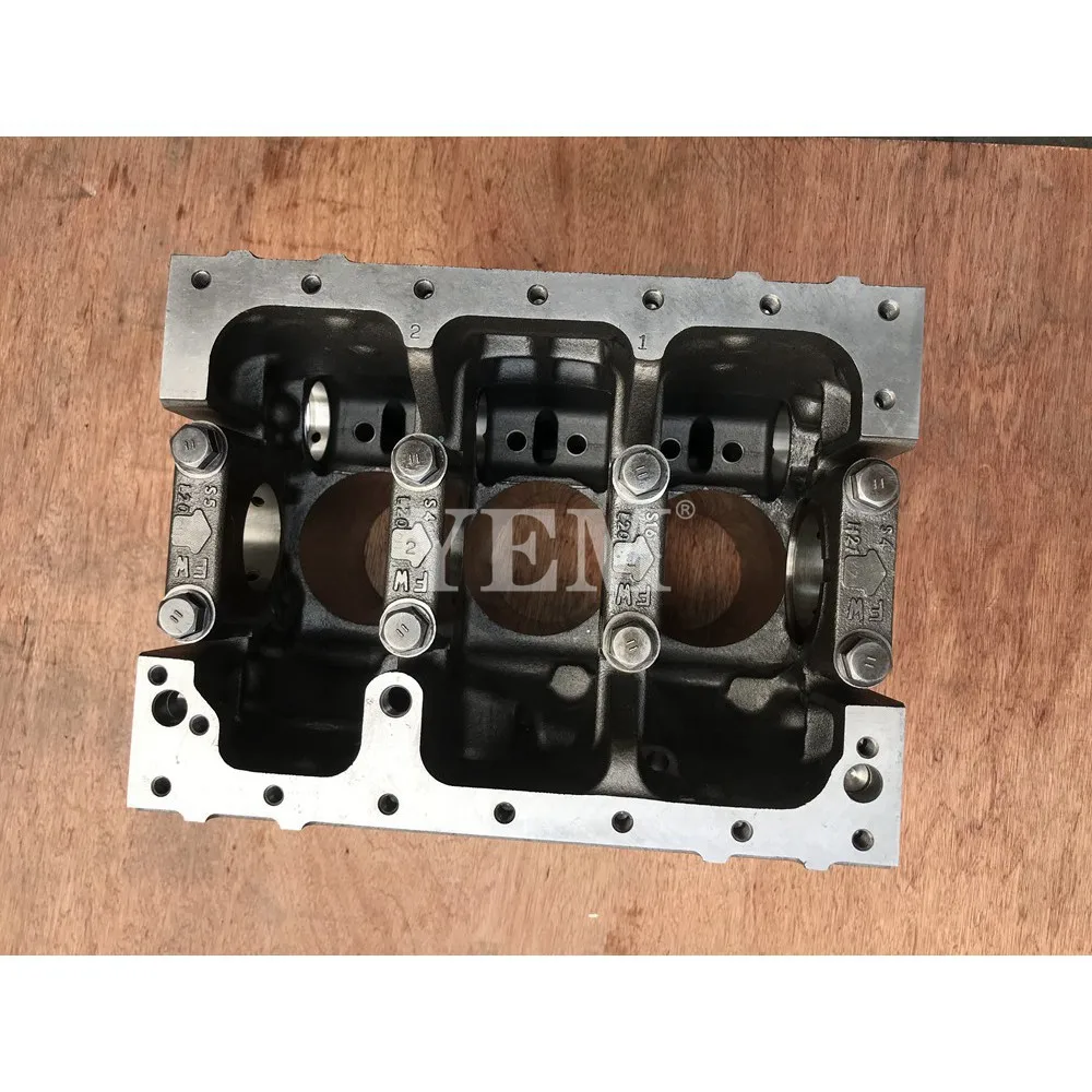 For Yanmar 3TNV84 Excavator Engine Parts 3TNV84 Cylinder Block