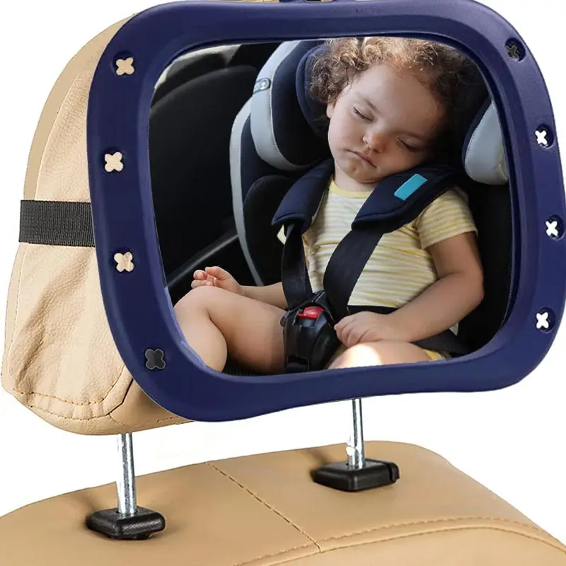 Adjustable Wide Car Rear Seat View Mirror Baby/Child Seat Car Safety Mirror Monitor Headrest High Quality Car Interior Styling