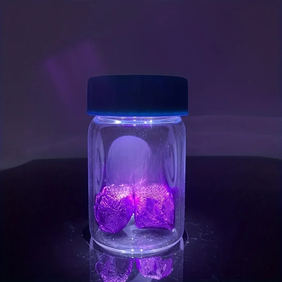 Pot en verre avec lumière Led, bouteille de stockage pour fumer, grossissant serré à l'air, conteneur multi-usage, 1 pièce