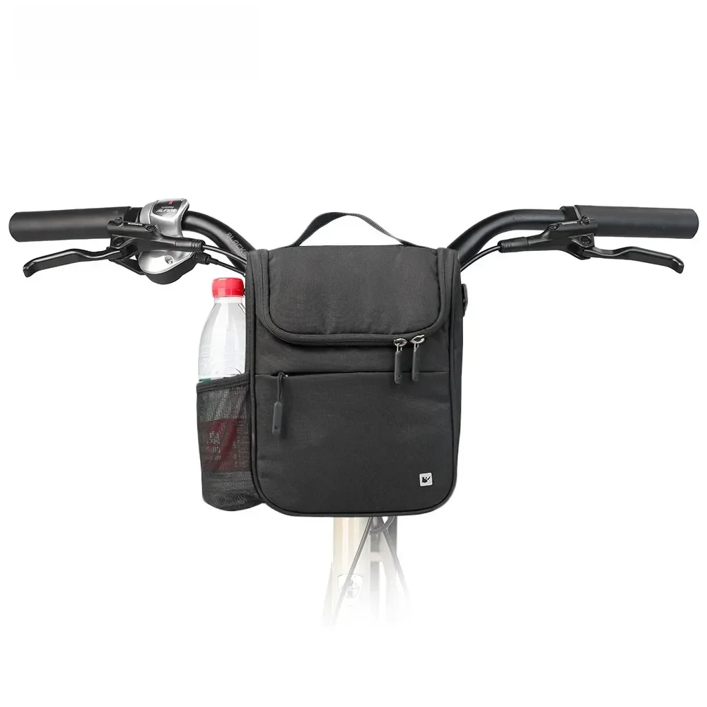 AliExpress Rhinowalk Bike Handlebar Bag Big Capacity Front Bag with Water Bottle Holder Rain Cover Cycling
