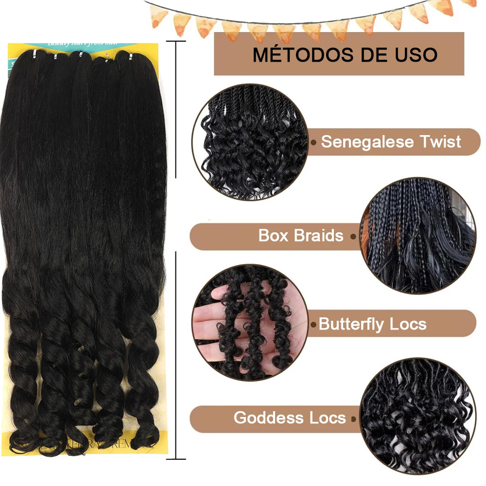 Cabelo جامبو بوهو الضفيرة الضفائر الفرنسية الفقرة الكروشيه الضفائر Cabelo جامبو Cacheado Fibra Orgânica de Alta Qualidade 400 جرام 65 سنتيمتر بوهو #4
