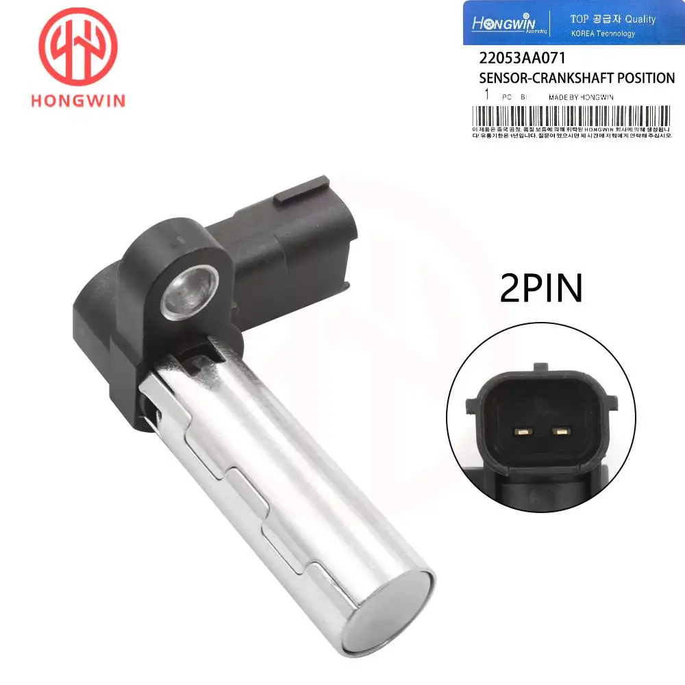 Sensor de posição do virabrequim 22053-AA070 22053AA071 2CRK0343 para Subaru Legacy Outback Tribeca WRX STI 2001-2017 2.5 3.0 3.6 H6 H4