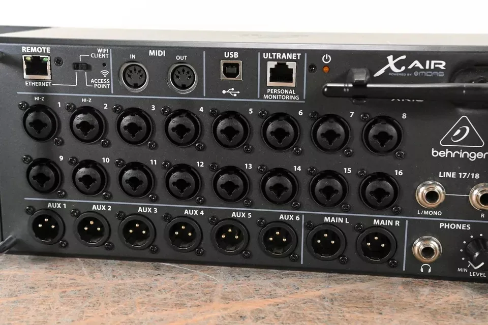 BEST SELLING X Air XR18 18-Channel Tablet-Controlled Digital Mixer - DISCOUNTS