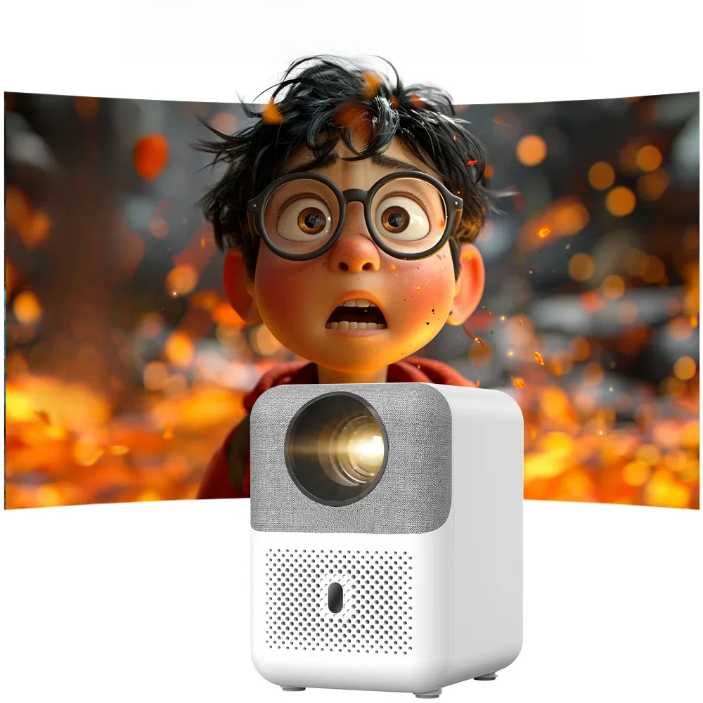 BYINTEK LOVE U4 Smart Mini Home Theater-projector 4K 1080P Video Android WIFI voor smartphone-bioscoop - afbeelding 2