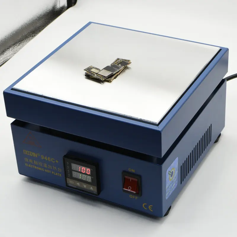 800W 946C Electronic Hot Plate Preheat Preheating Station 200x200mm For BGA PCB SMD Heating Led Lamp Desoldering