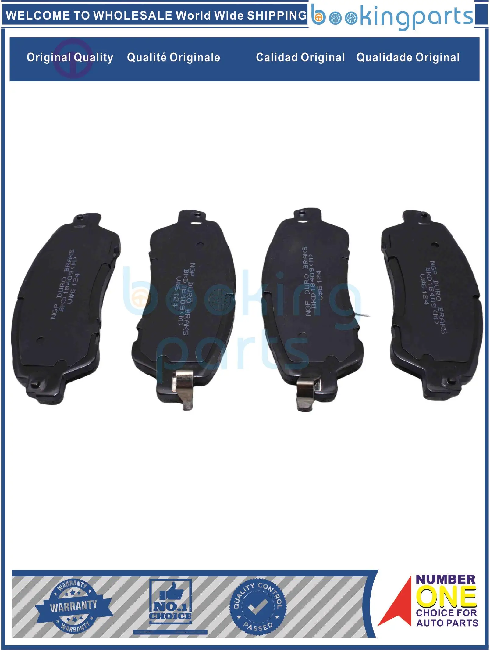 Brake Pad For TOYOTA DEMIO 14-,SCION 15-,KICKS 16-17 ,DAY5-33-28ZA,DBY13328Z,DAY43328ZA,D1852