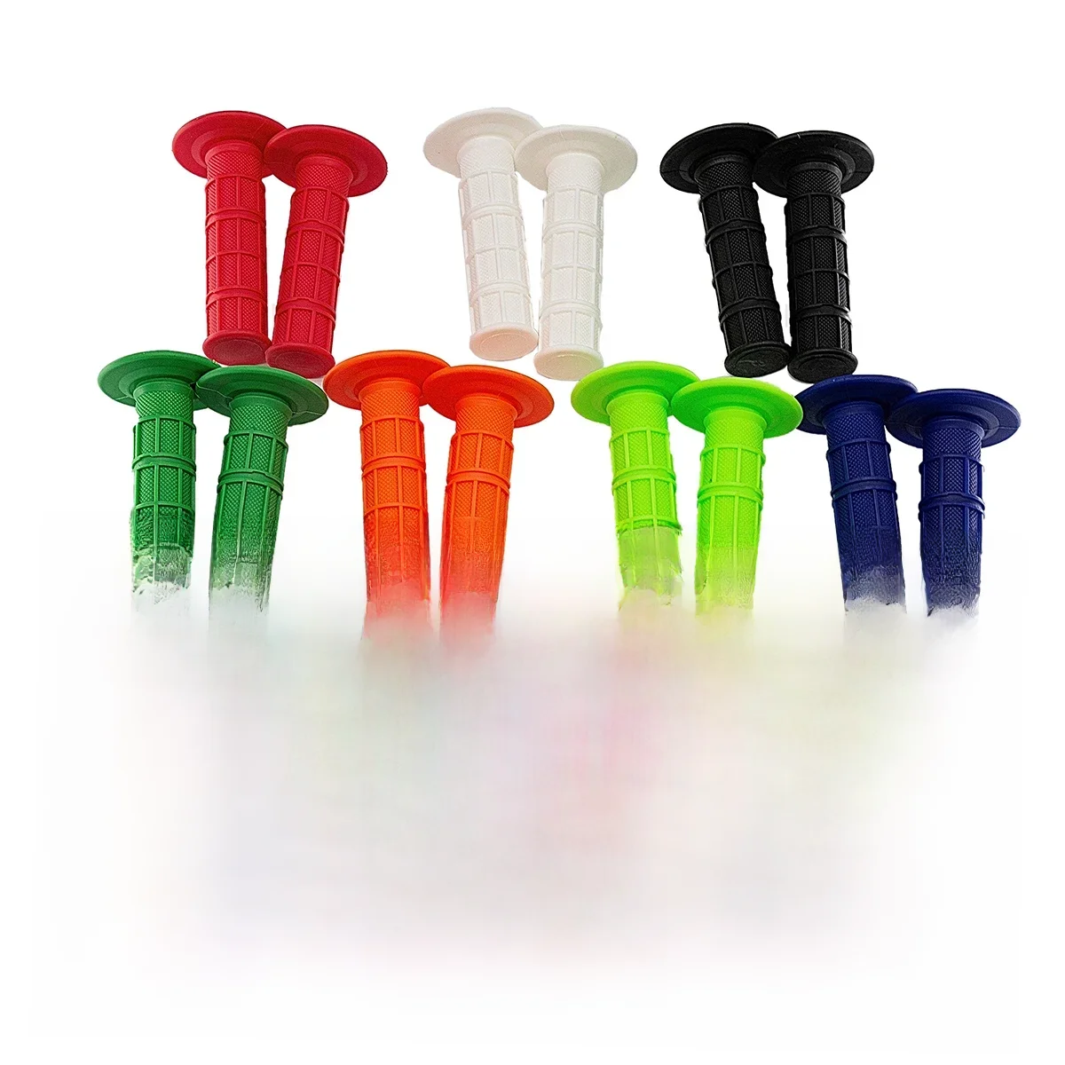 AliExpress NONE Universal Handle Grips Dirt Pit Bike Motorcycle Motocross Motorbike Handle Bar Grips For CRF YZF KXF SXF SSR SDG BSE