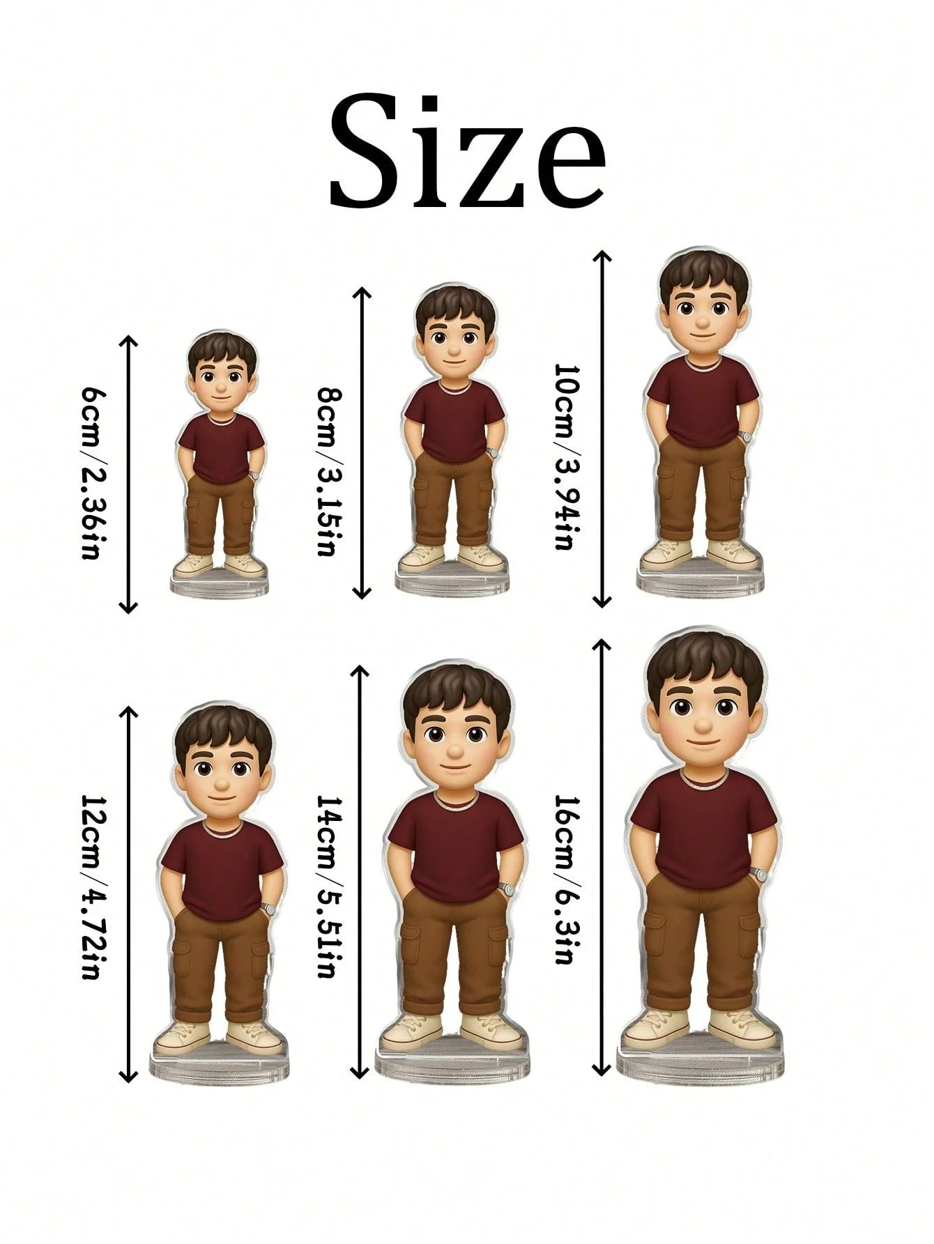 Custom Character Portraits, Personalized Digital Portrait Art, Custom Photo-to-Acrylic Plaques, Wedding Keepsakes, Personalized image 6