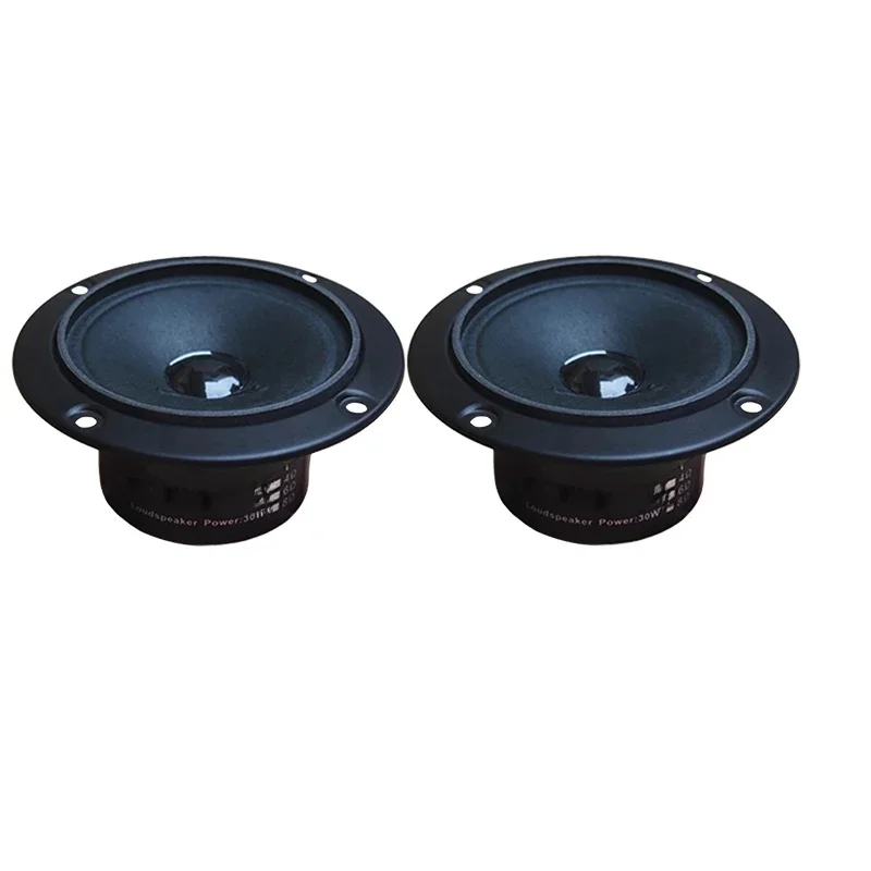 2 pièces 3 pouces Hifi Tweeter haut-parleur 30W 4Ohm 8Ohm haut-parleur pilote Double aimant Anti-magnétique KTV aigus haut-parleur Home cinéma bricolage