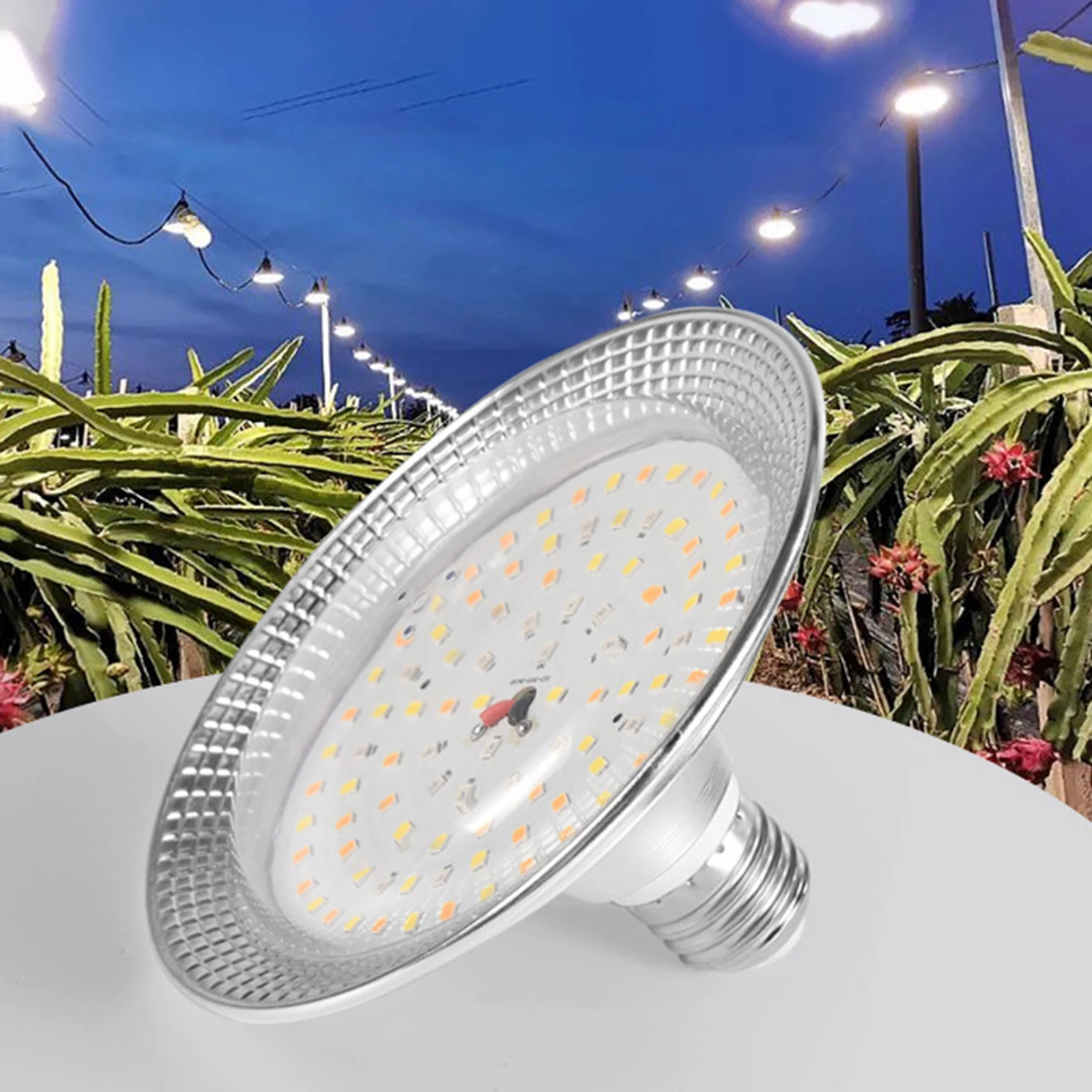 تنمو ضوء E27 المقبس 18 واط مقاوم للماء 4000 كيلو النباتات ضوء الطيف تنمو الخيام ملحق لخضروات فاكهة التنين الدفيئة