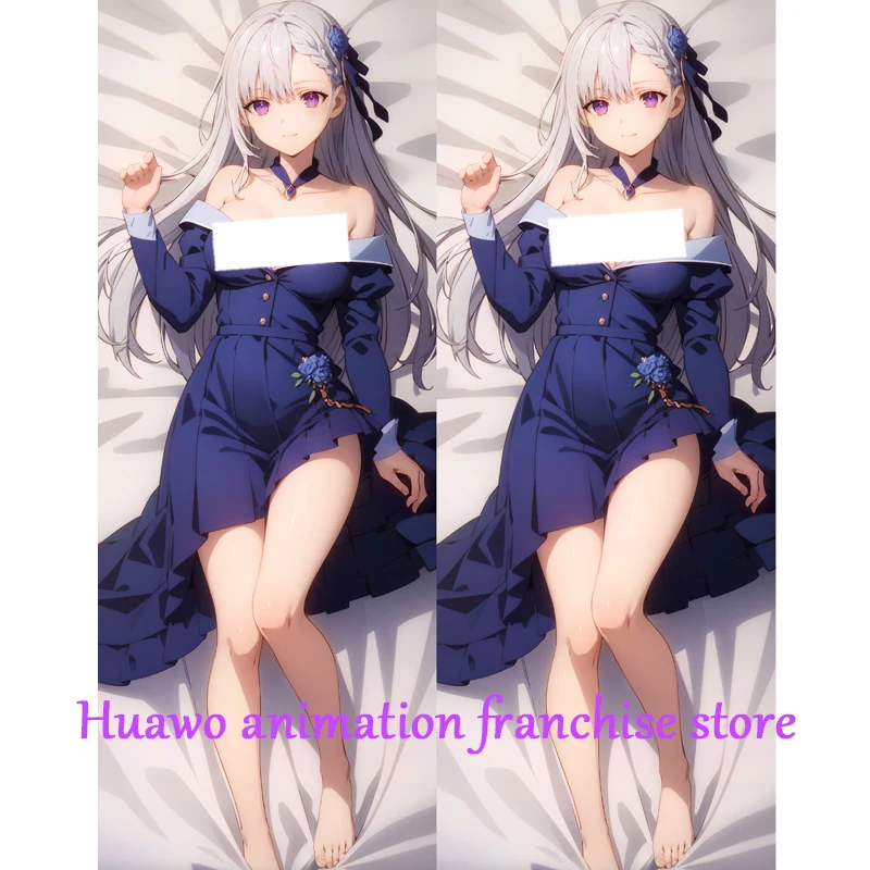 Anime Dakimakura Pillow Euphyllia Magenta 2-Side Print Pillowcase Hugging Body Cushion Cover Otaku Waifuristmas Decoration 2023