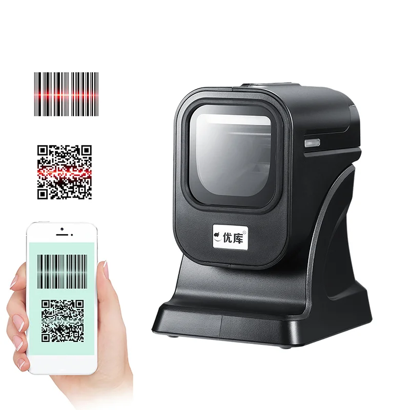 1D/2D/QR Best Presentation Scanner Omni Directional Barcode Reader