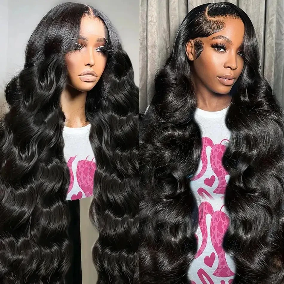 13x613X4  HD Lace Front Human Hair Wigs Body wave Frontal Hair Wigs 100% Natural 30 40 Inch Wigs For Women Choice