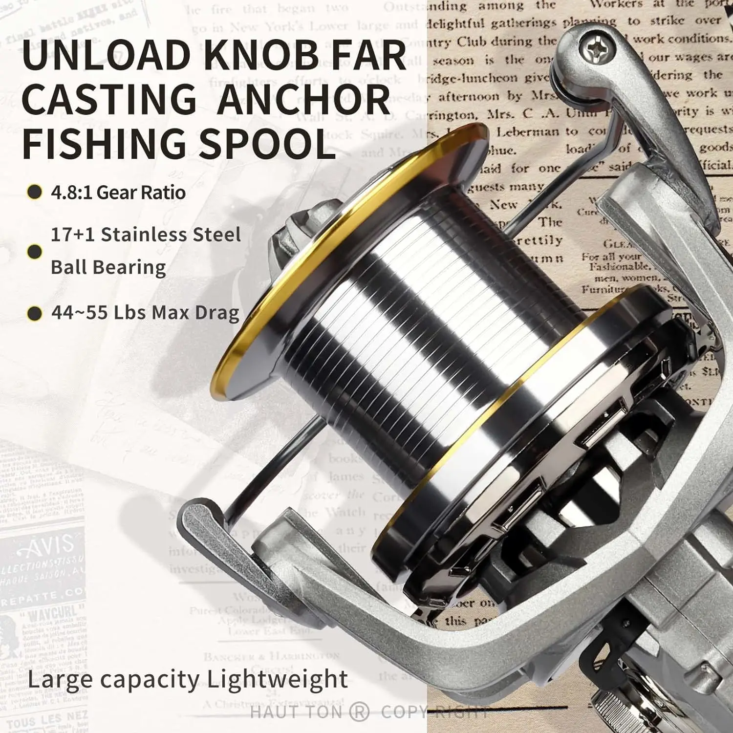 14000 SWB XG SPIN FISHING REEL