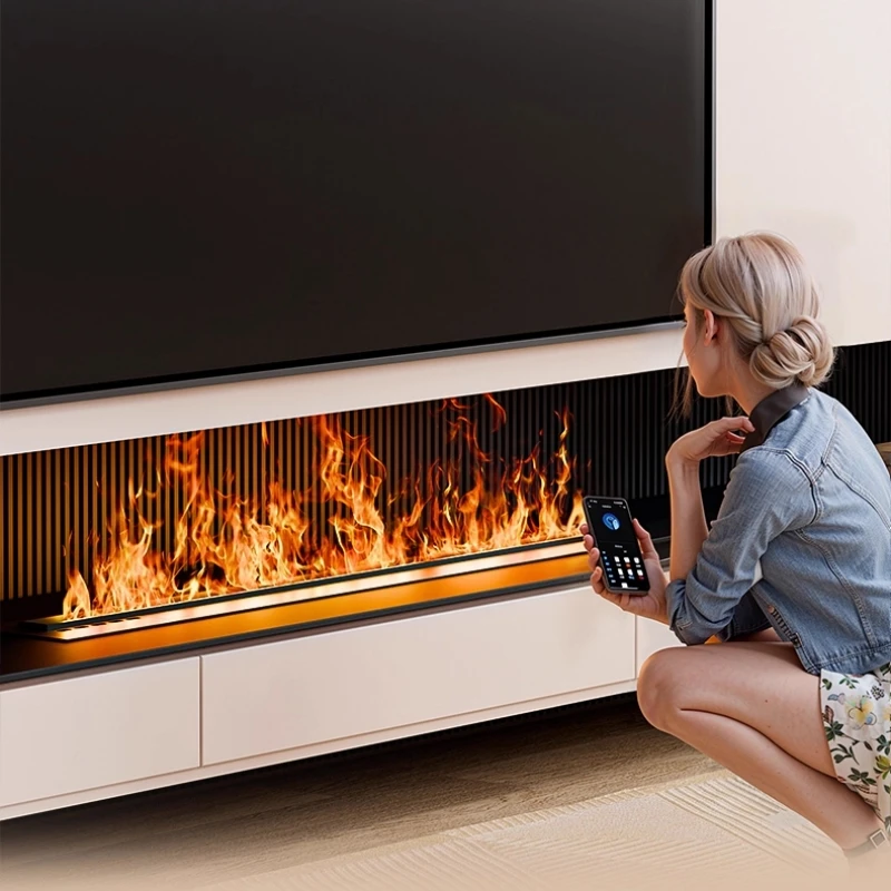 

5 year warranty automizing vapor mist electric 3d water steam fireplace 2 meter