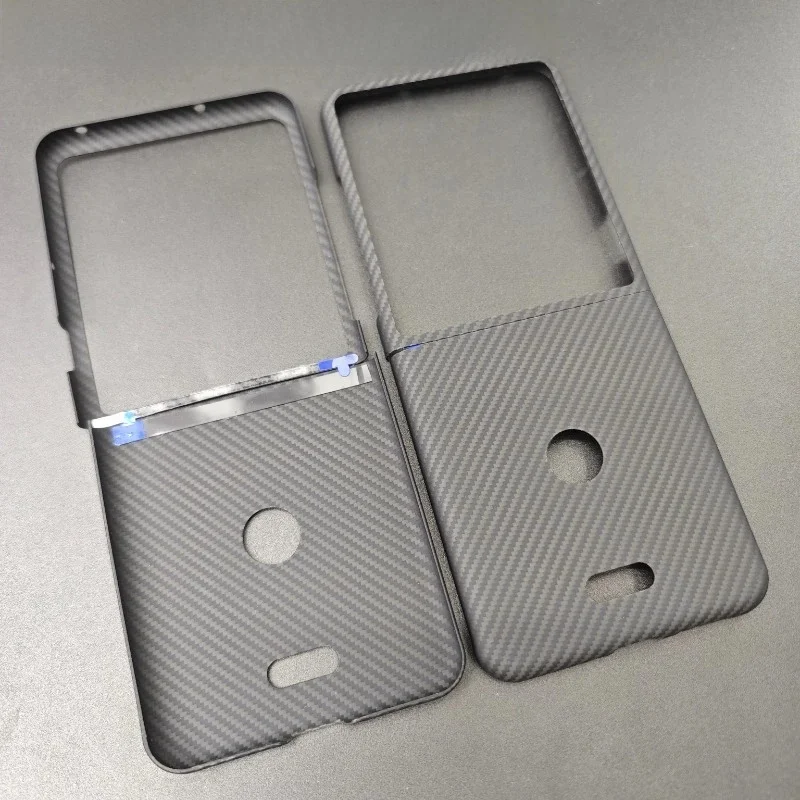 Etui na telefon Moto Razr 60 Ultra z włókna węglowego Ultralekkie i wygodne etui na telefon Moto Razr 60 Ultra z włókna aramidowego — zdjęcie produktu 7