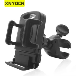 Xnyocn Bicycle Phone Holder Universal Bicycle Motorcycle Mount 360 Rotatable Cradle Clamp Bike Mount Holder for Smartphone