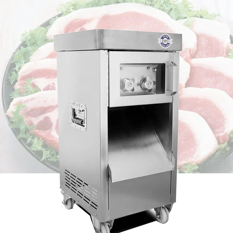 Commercial Fresh Meat Slicer Cube Cutter Machine Meat Cube Diced Cutting Machine