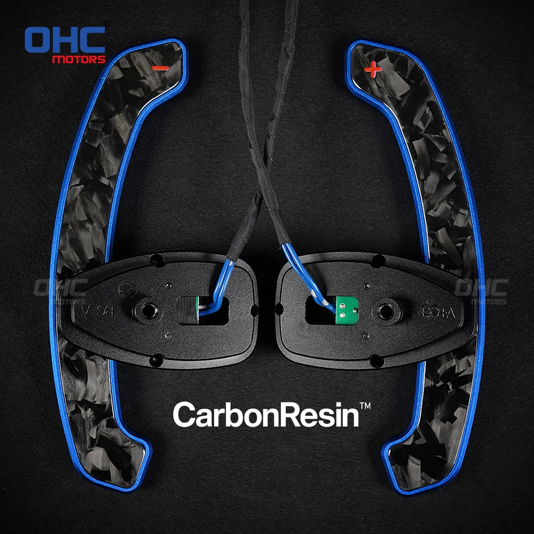 

Глянцевый магнитный рычаг переключения передач из углеродного волокна и алюминиевого сплава для Mercedes Benz A B C E Class: 2015-2021 CLA CLS GLE