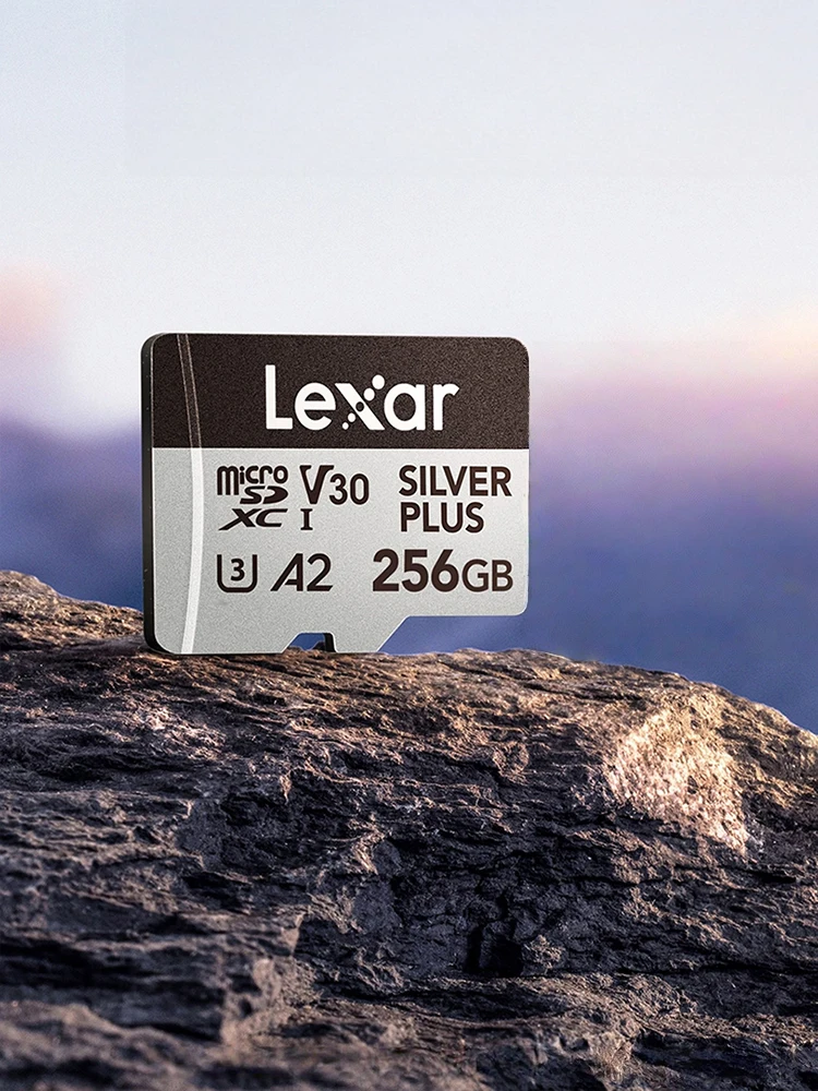 Karta pamięci Lexar Silver Plus TF o szybkości odczytu 205 MB/s, 64 GB, 128 GB, 256 GB, 512 GB, 1 TB, V30 A2, profesjonalna karta pamięci do konsoli do gier i telefonu komórkowego. — zdjęcie produktu 7