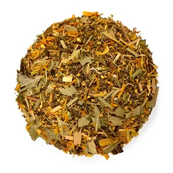 Mezcla de Hierbas Bye Bye Catarro | Ayuda a Mejorar la garganta | Regaliz, jengibre, lemongras, eucalipto, cistus incanus, caléndula, equinácea, Abalori | Para 20 o 35 tazas |100 GR