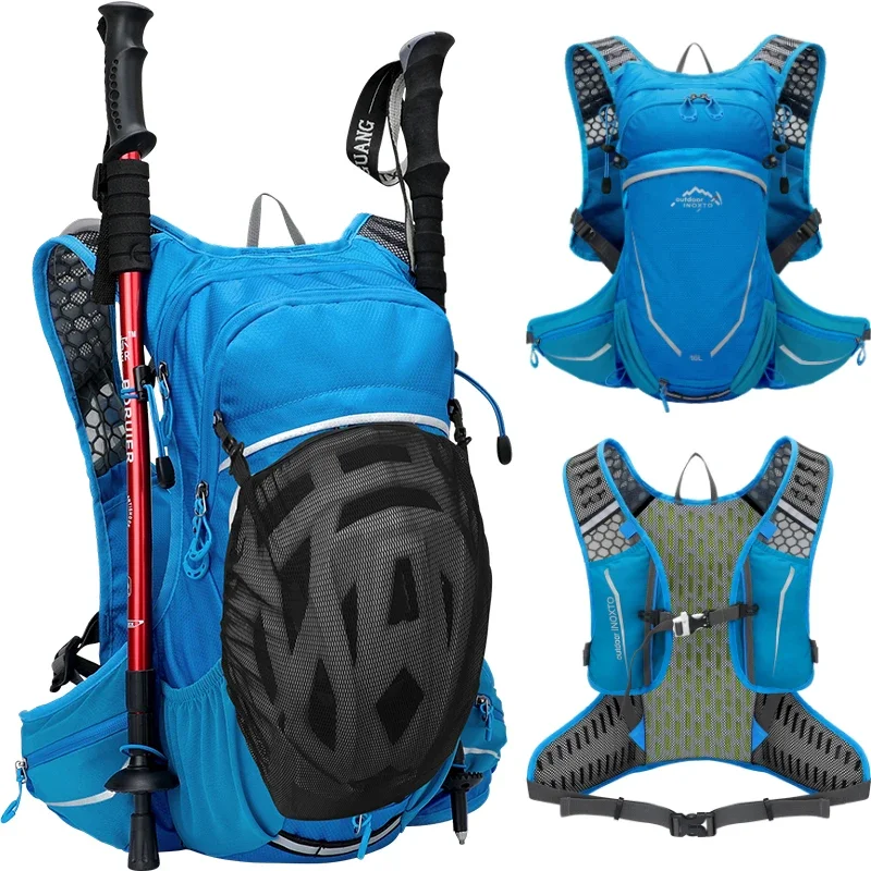 AliExpress 16L Outdoor Sport Cycling Running Mountaineering Hiking Bike Riding Hydration Water Bag Storage Pack UltraLight Bladder Backpack