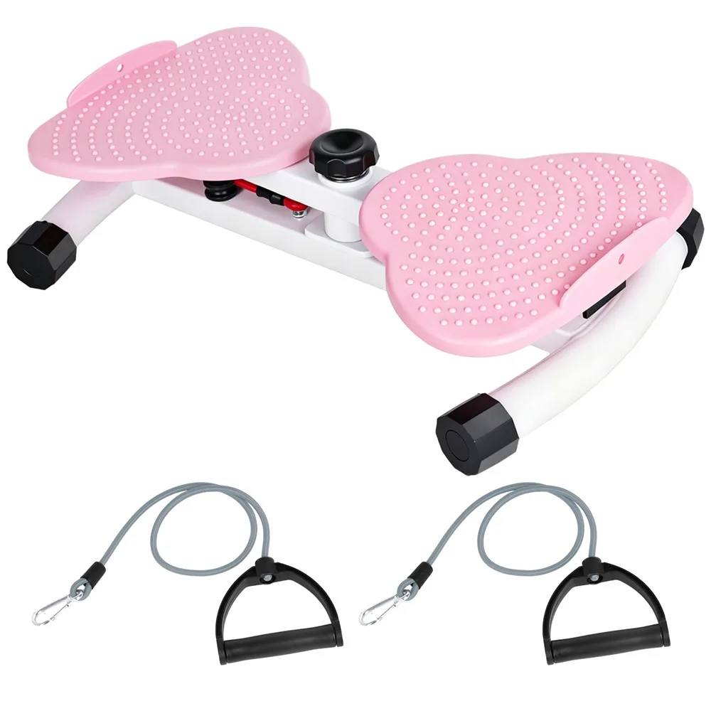 Taillen-Twister mit Spannungsseil, Multifunktionales Übungs-Twistboard, Taillen-Dreh-Fitnessgerät, Balance-Drehscheibe für Zuhause und Büro