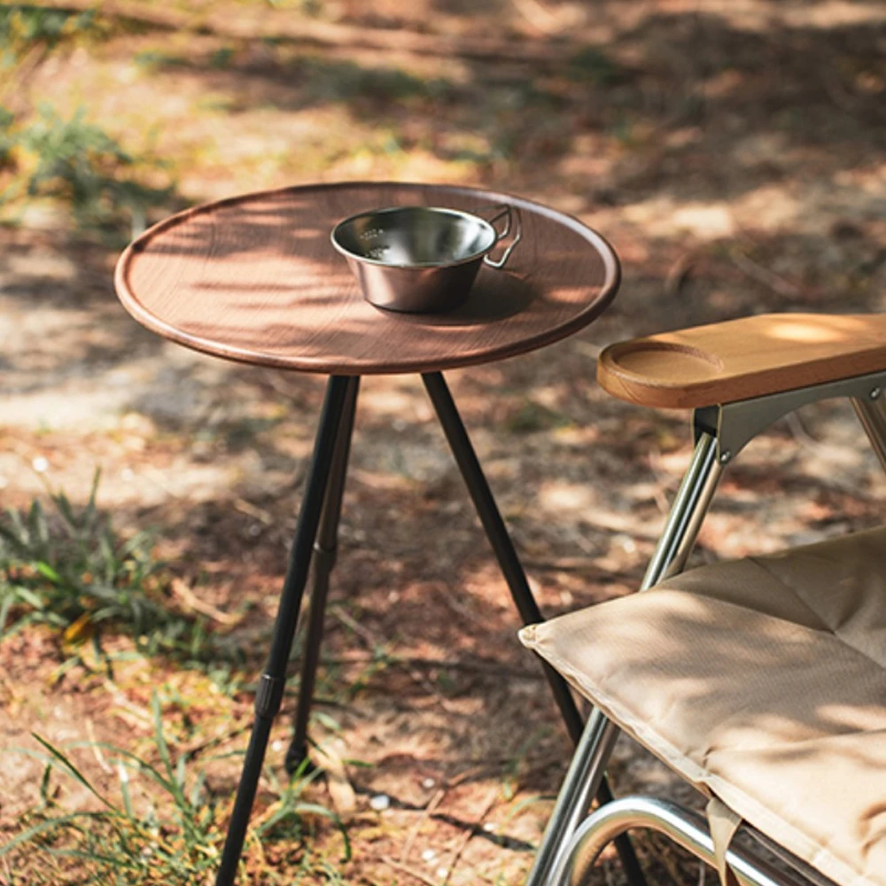 Breezemon-طاولة دائرية خفيفة الوزن للتخييم #5