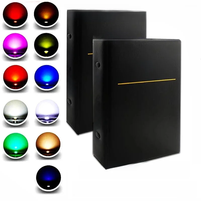 0402 0603 0805 1206 Próbka diody LED SMD Czerwony/Zielony/Niebieski/Biały/Żółty/Pomarańczowy — zdjęcie 2