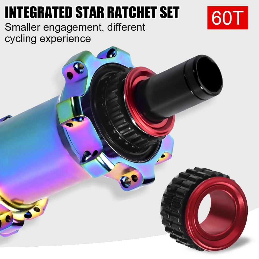 Mountain bike integrated ratchet road wheel set DT flower drum tower base planetary 60T ratchet repair parts