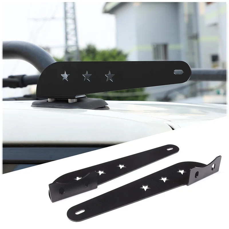 

For Toyota FJ Cruiser 2007-2021 roof searchlight bracket exterior styling modification accessories roof LED light bracket metal