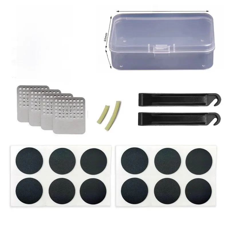 AliExpress Other Bicycle Tire Repair Box 20 Piece Sets Of Household Mountain Bike Bicycle-Tire Patch Fast-Repair Emergency-Tool-Set Portable