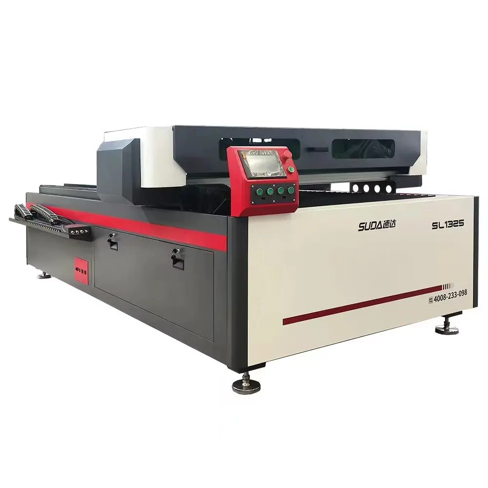 

SUDA Factory's 600W CO2 Laser Cutting Machine CNC Router 3-Axis Water Cooling Wood/Paper Engraver SL1325/1390 Cypcut AI/DWG/DXF