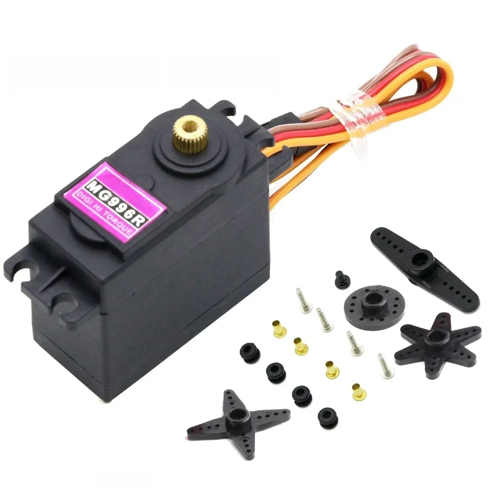 MG996R Digital Servo 4,8-6,0 V Hohe Drehmoment Mit Metall Getriebe Für Futaba JR 1/8 1/10 RC Auto hubschrauber Roboter Boot Spielen Spielzeug DIY
