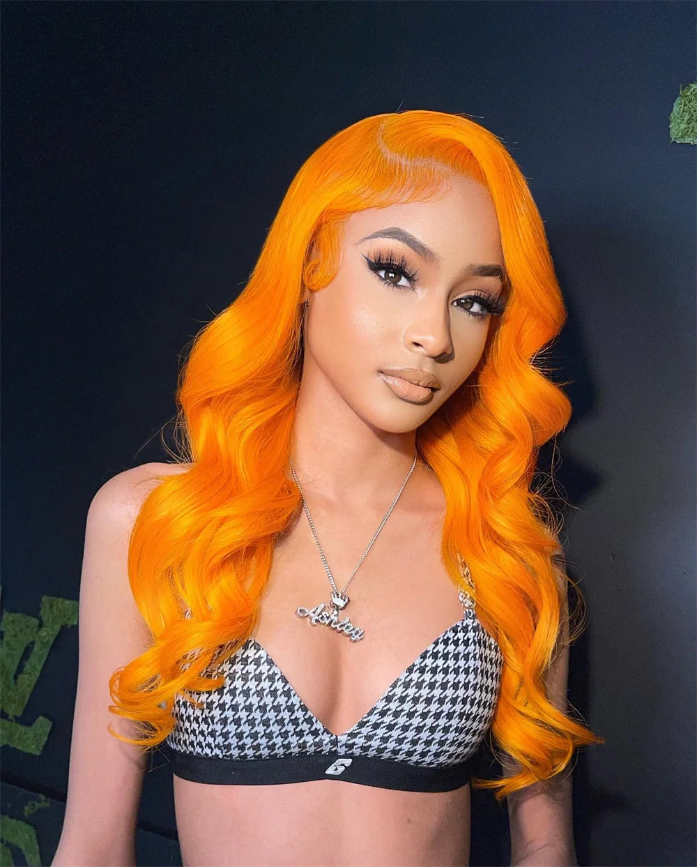 الزنجبيل البرتقالي 13x4 الدانتيل الجبهة خصلات الشعر المستعار الإنسان البرازيلي الجسم موجة الملونة 613 الدانتيل الشفاف الجبهة الباروكات للنساء قبل قطعها