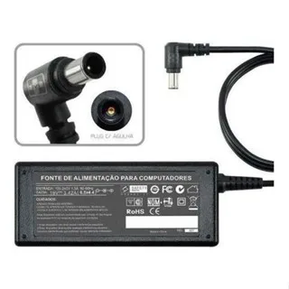 Fonte Carregador Para Notebook LG 19v 3.42a (6.0*4.4)C400 R410