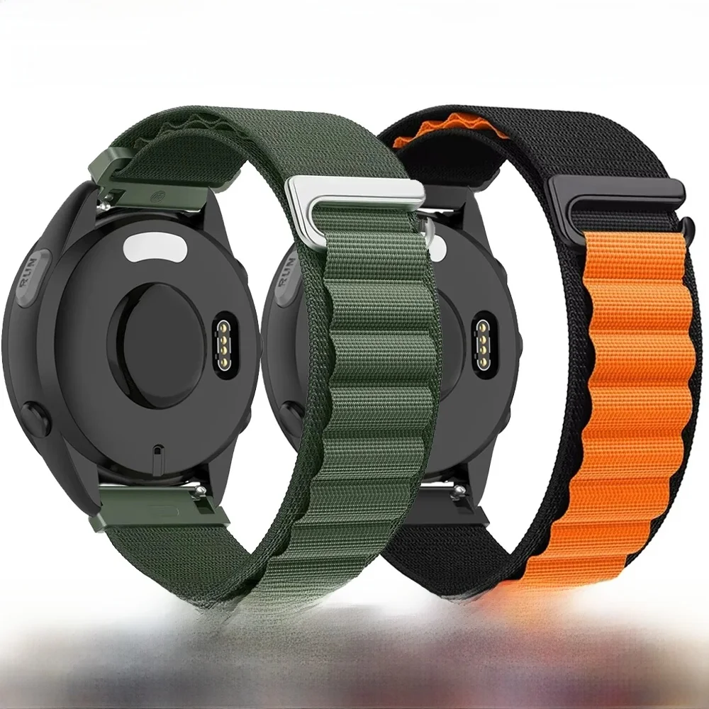 20 mm 22 mm Alpine Loop Nylonband für Garmin Forerunner 265 165 55 965 570 970 Armband Armband Garmin Active6-5/Venu 4/3 Gürtel