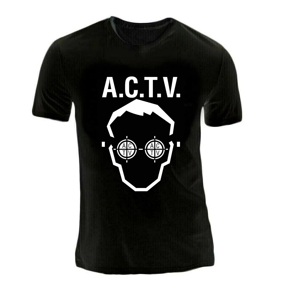 CAMISETA ALGODÓN TIPO DISCOTECA ACTV A.C.T.V. RUTA DEL BACALAO VALENCIA MUSICA TALLAJE EUROPEO DOS CALIDADES DE CAMISETA A ELEGIR ROPA HOMBRE NIÑO VERANO TALLAS T-SHIRT