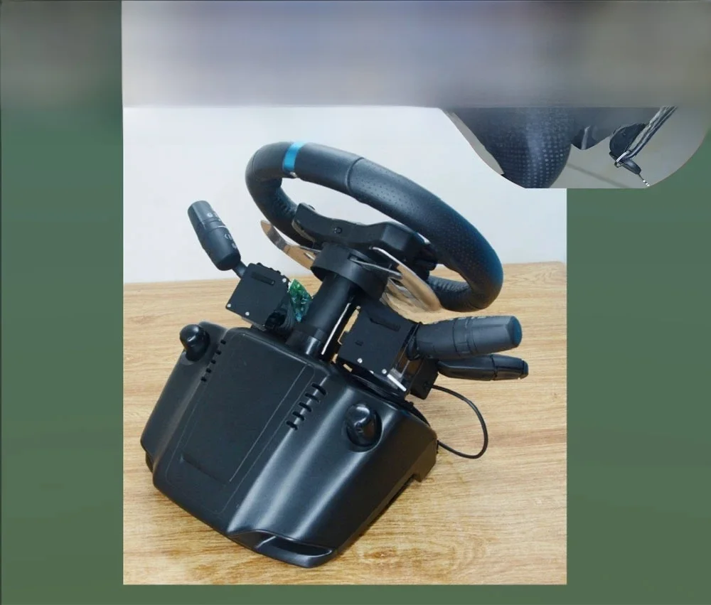 Adapter przełącznika wycieraczek kierownicy do Logitech G29 G27 G920 G923 Automatyczny przełącznik tempomatu z odbiciem — 2