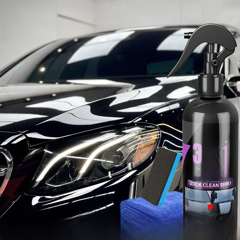 3 w 1 Samochodowa ceramiczna powłoka nano Powłoka w płynie Nano Crystal Hydrofobowa warstwa polerska Środek do polerowania samochodów Powłoki nano — zdjęcie 2